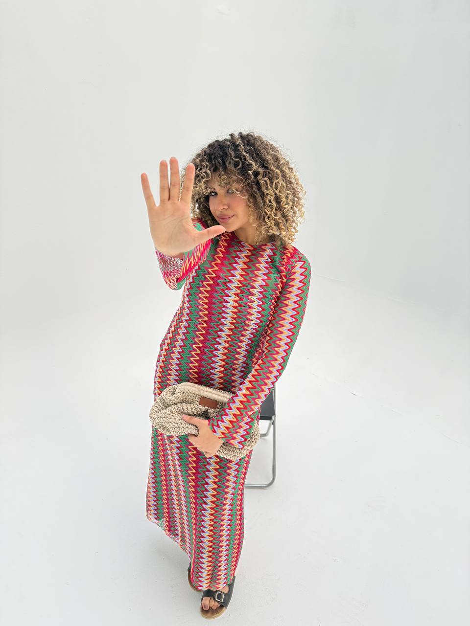 Handmade Knit Dress — photo 4 — Yokaa Dress