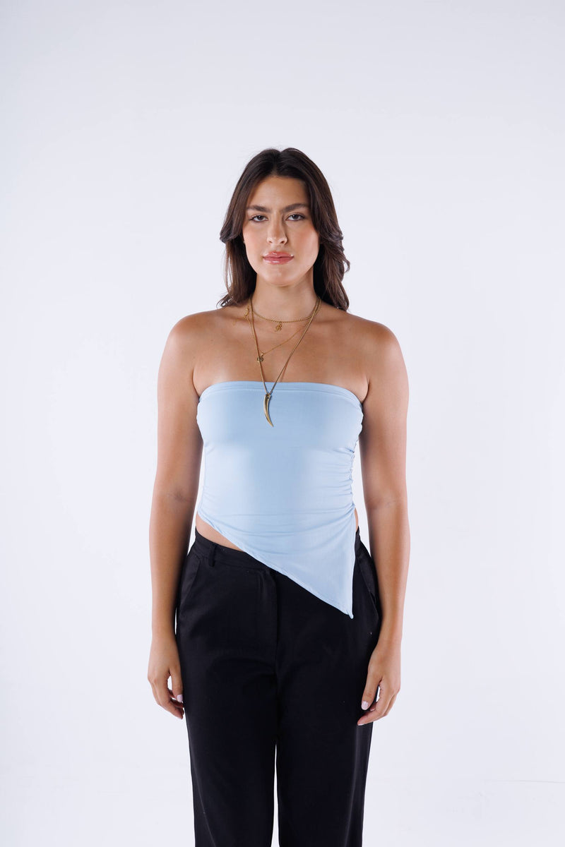 Basic Cup Top Ribbed Fabric — Top by Yokaa