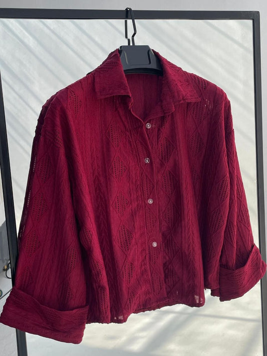 Wrinkled Shirt — Top by Yokaa