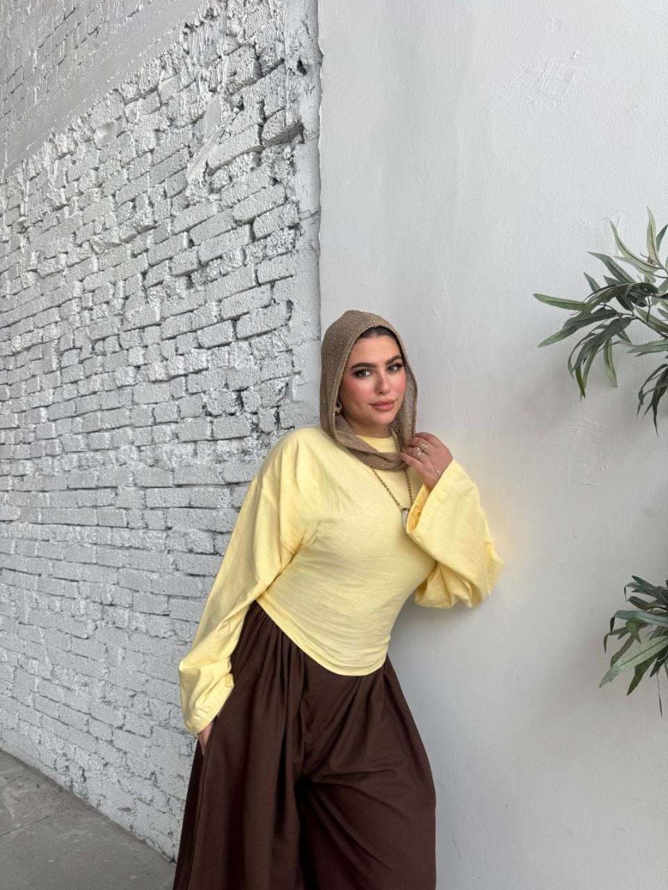 Cotton T-Shirt — photo 7 — Yokaa Top
