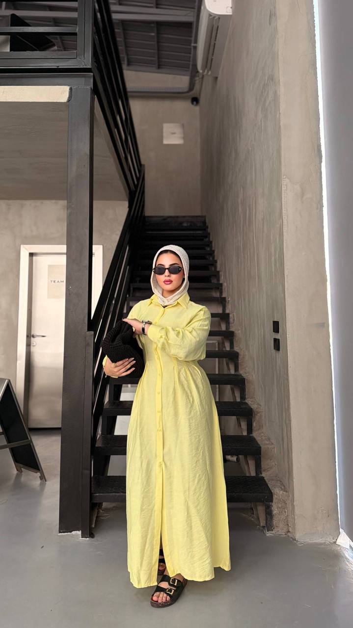 Linen Dress — photo 5 — Yokaa Dress