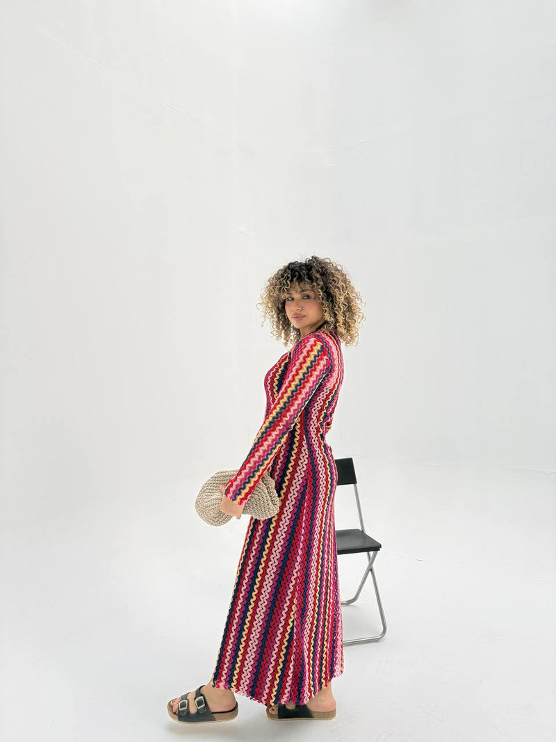 Handmade Knit Dress — photo 2 — Yokaa Dress