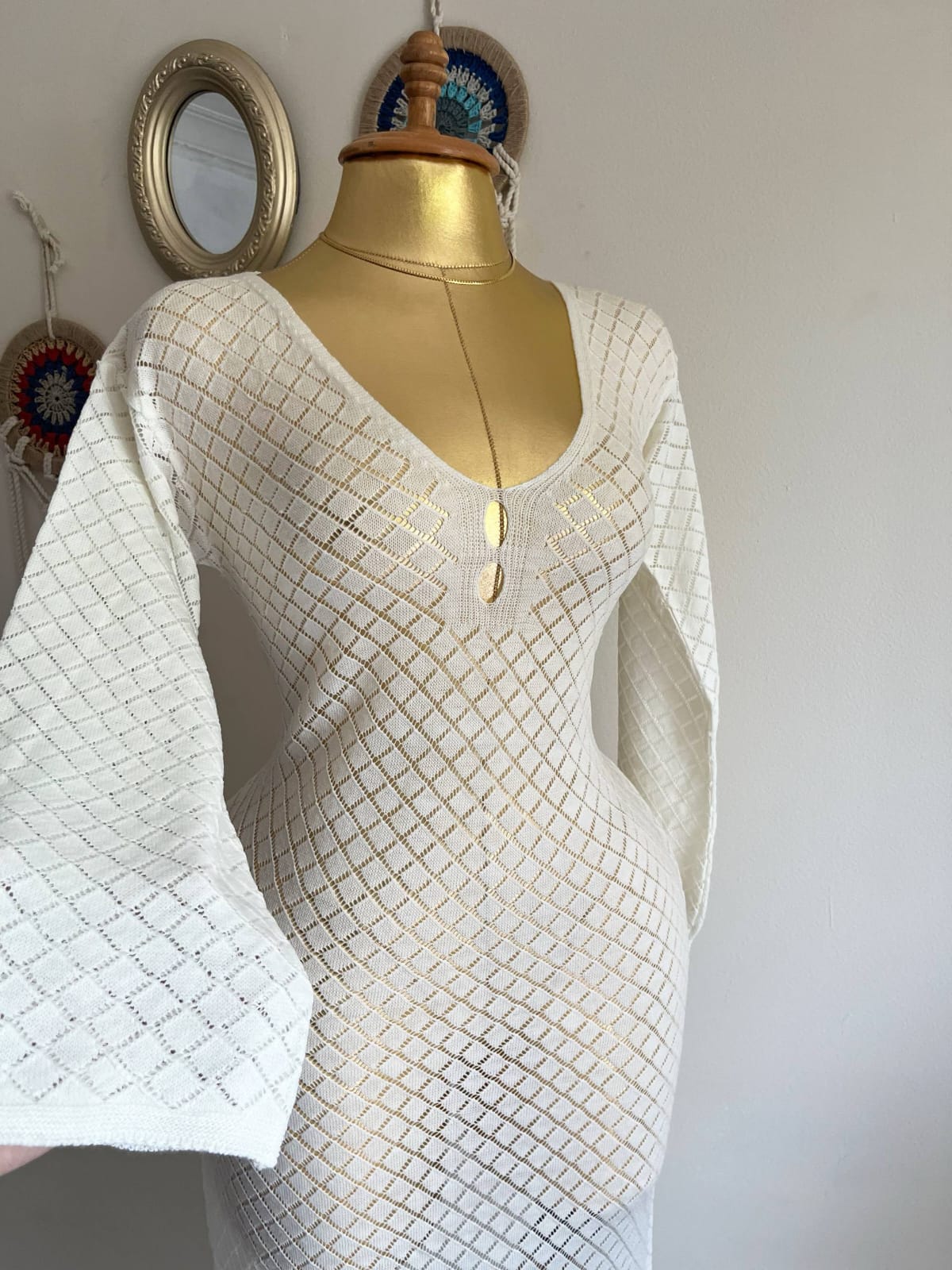 Knitted Beach Dress — photo 2 — Yokaa Dress