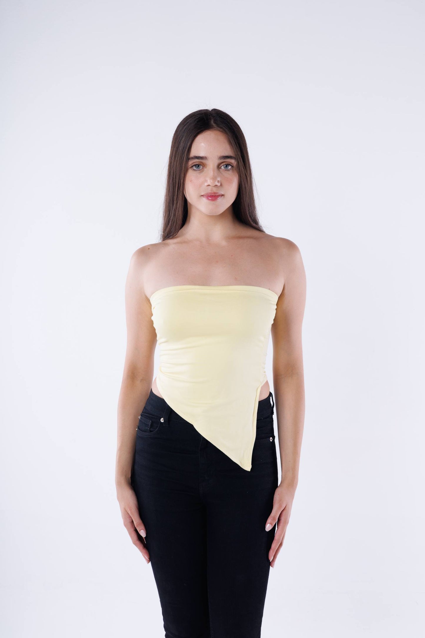 Basic Cup Top Ribbed Fabric — photo 3 — Yokaa Top