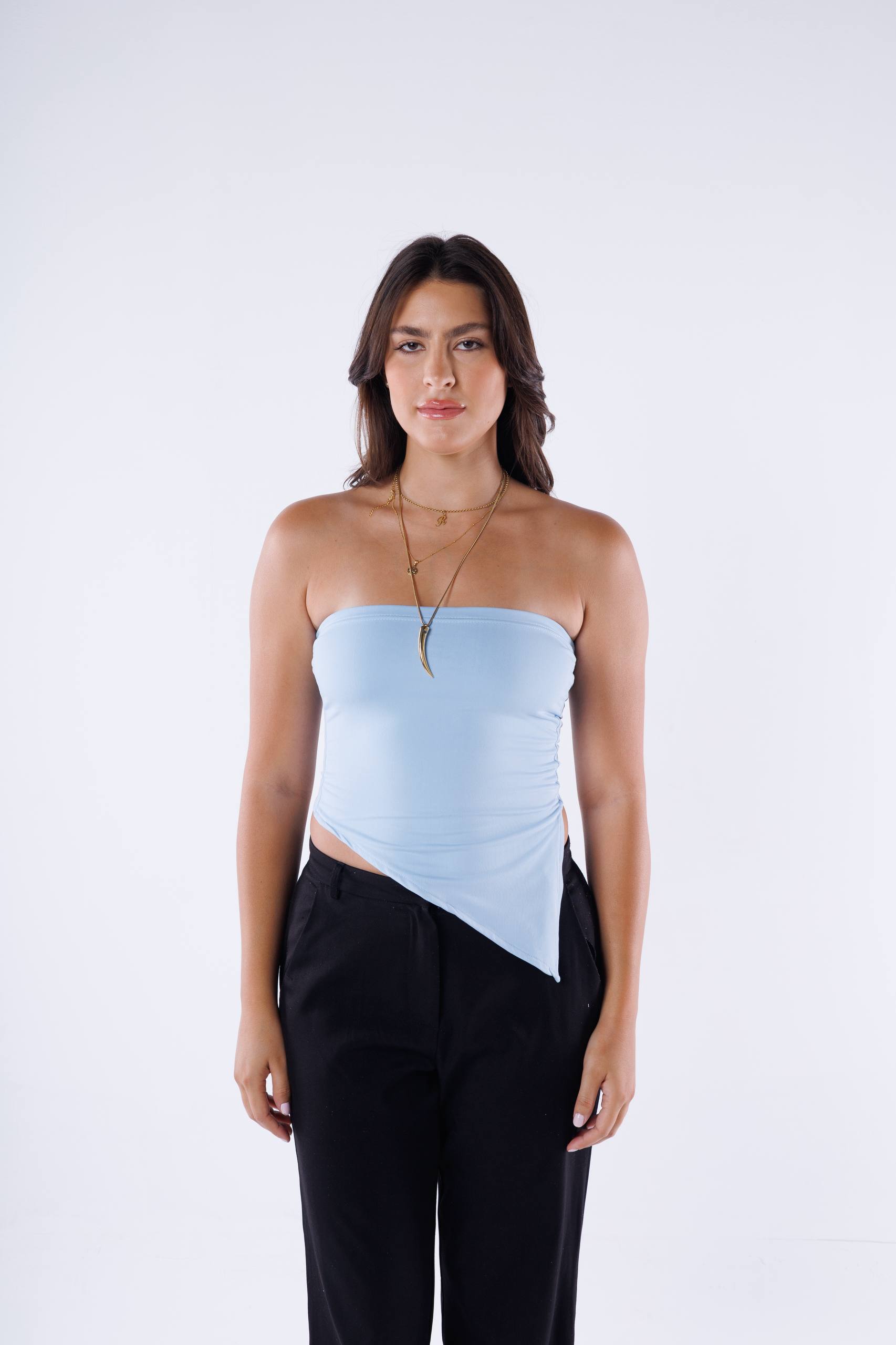 Basic Cup Top Ribbed Fabric — Top by Yokaa