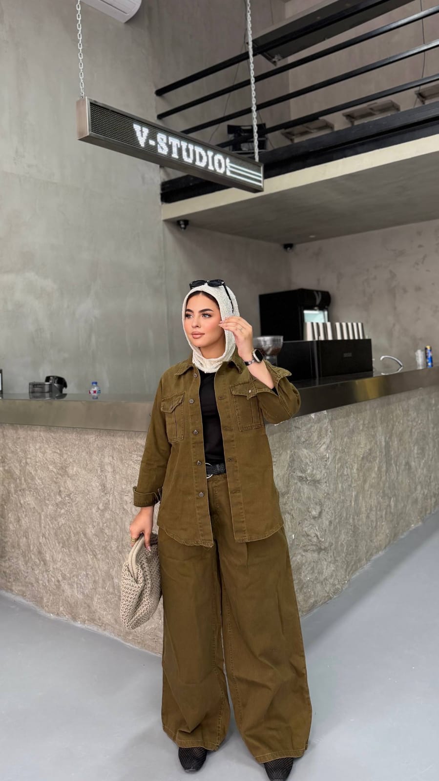 Suit Set Black • Olive • Honey — photo 4 — Yokaa Suit Set