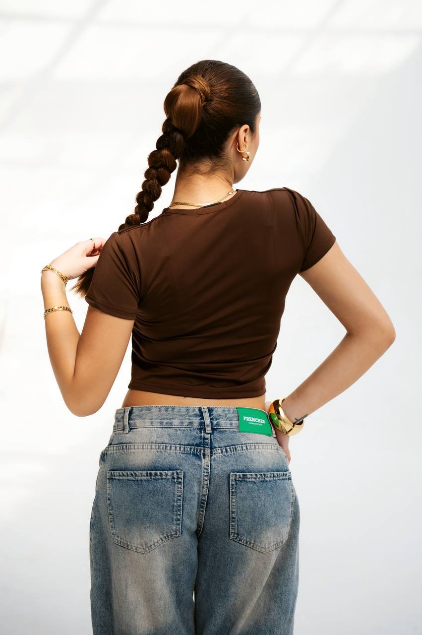 Basic Half-Sleeve Top — photo 7 — Yokaa Top