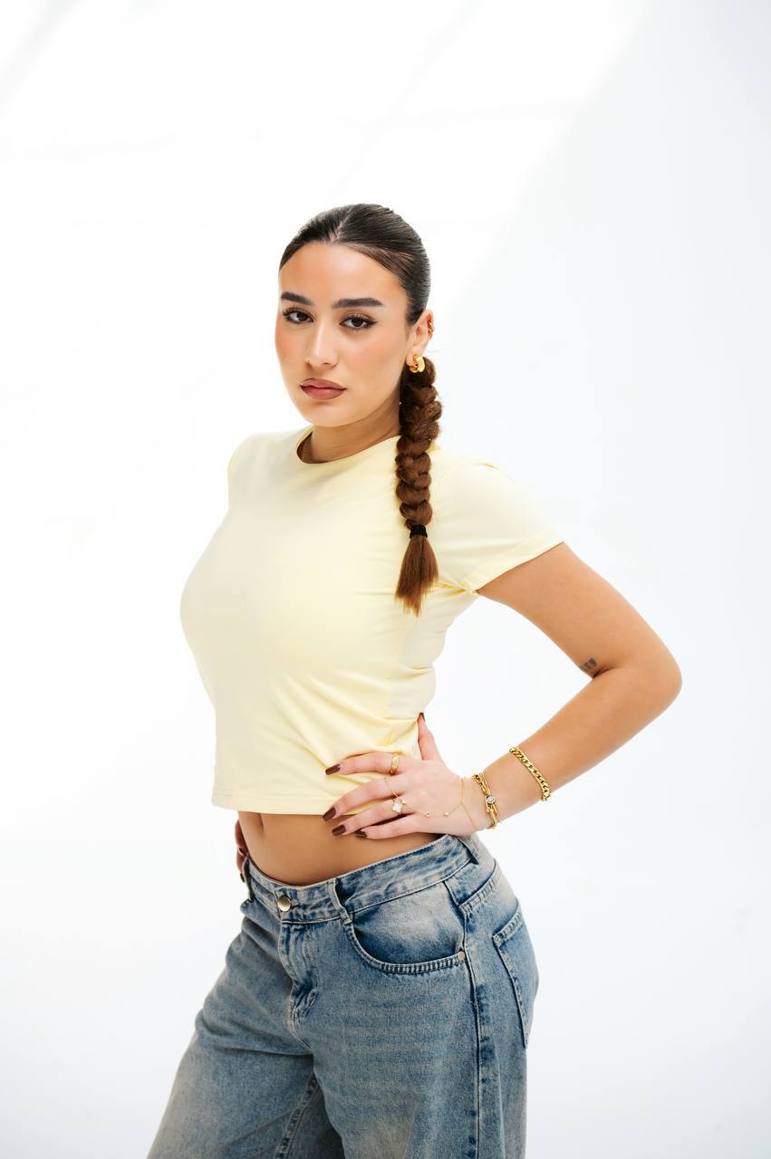 Basic Half-Sleeve Top — photo 5 — Yokaa Top