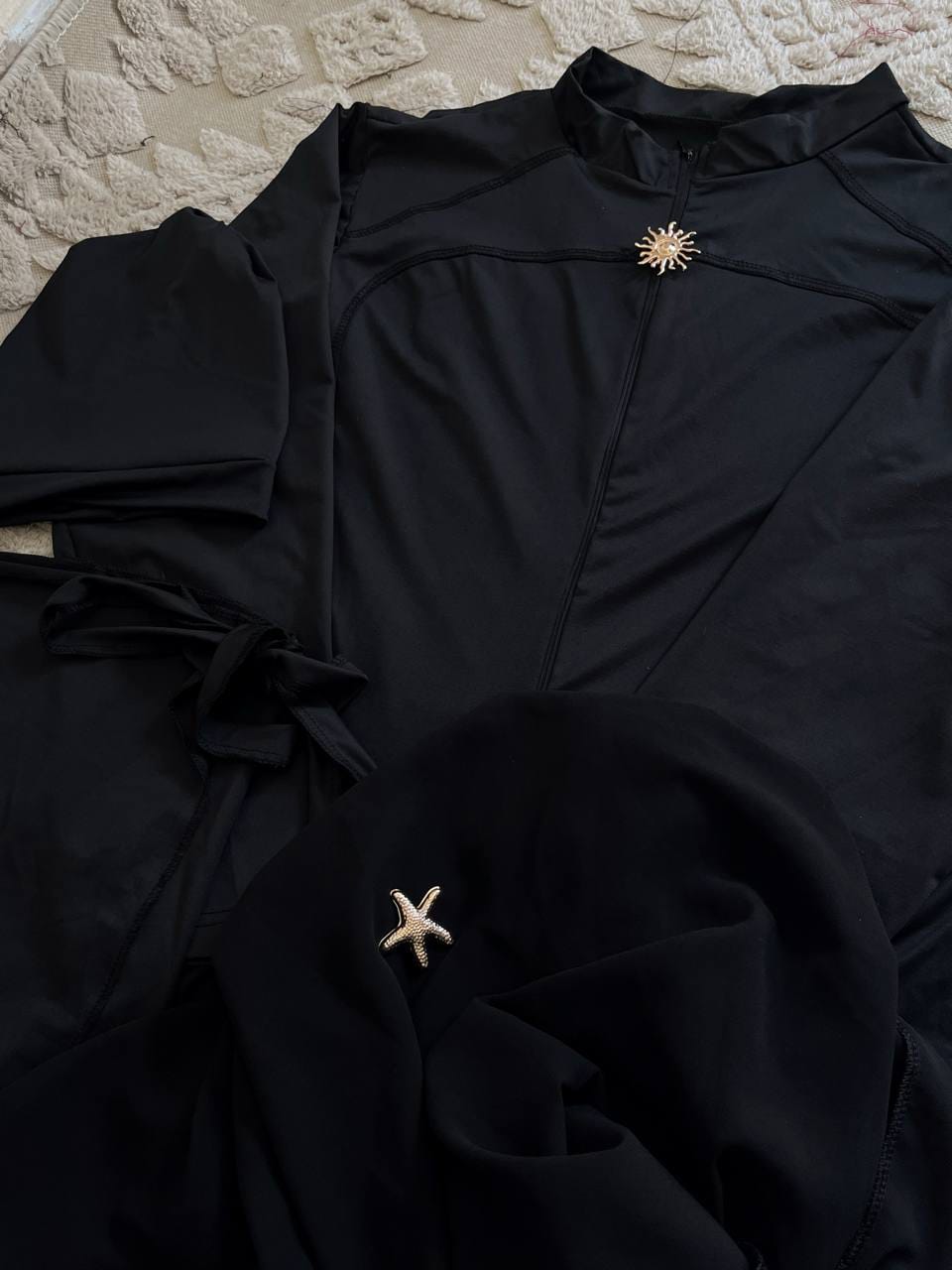 Star Burkini Imported Fiber Fabric – Water Resistant