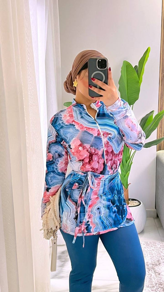 Burkini Imported Fiber Fabric – Water Resistant