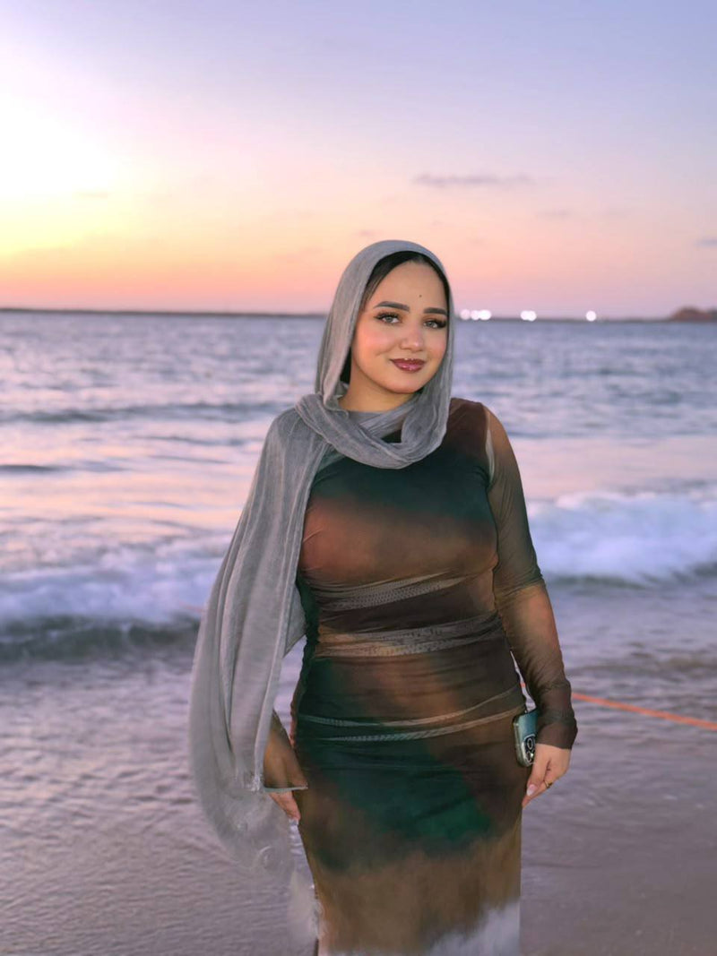 Sheer Tulle Dress — Dress by Yokaa