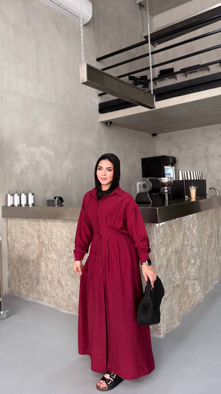 Linen Dress — photo 6 — Yokaa Dress